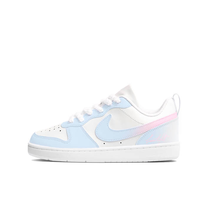 Nike Nike Court Borough Starlit Pink Ripple Slip Resistant Cushioning Abrasion Resistant Low top Skateboard Shoes Women's