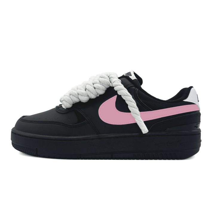 Nike Nike Gamma Force Slip Resistant Abrasion Resistant Low top Skateboard Shoes Women's Black Pink