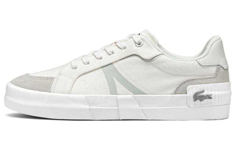 LACOSTE L004 Low top Skateboard Shoes Men's White