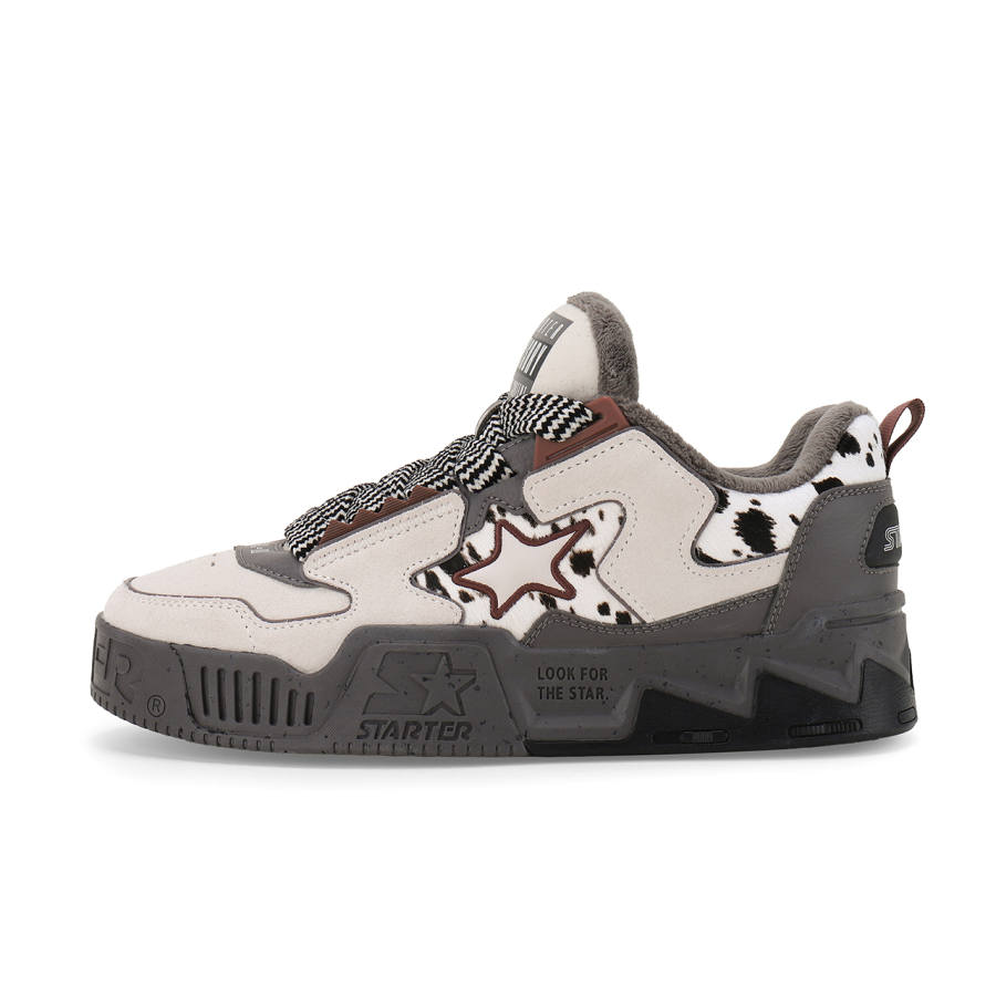 STARTER Vol 90s Zoo Collection, Sound Wave Shoes, Stars Shoes Coverage Abrasion Resistant Height Increasing Low top
