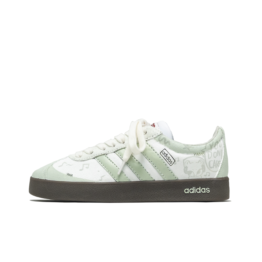 Adidas Neo VL Court Lifestyle Cushioning Low top Skateboard Shoes Unisex White Green