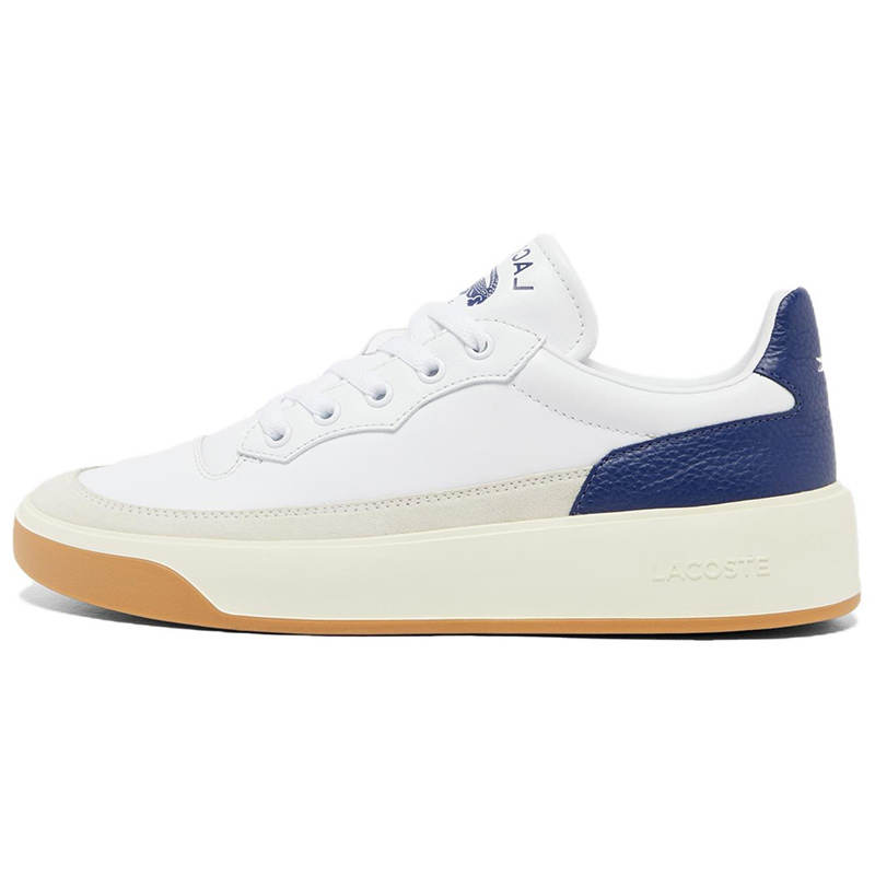 LACOSTE G80 Club Low top Skateboard Shoes Men's White Blue