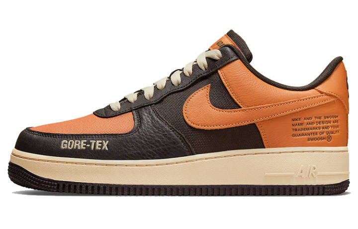 Nike Nike Air Force 1 Low Gore Tex Brown Orange