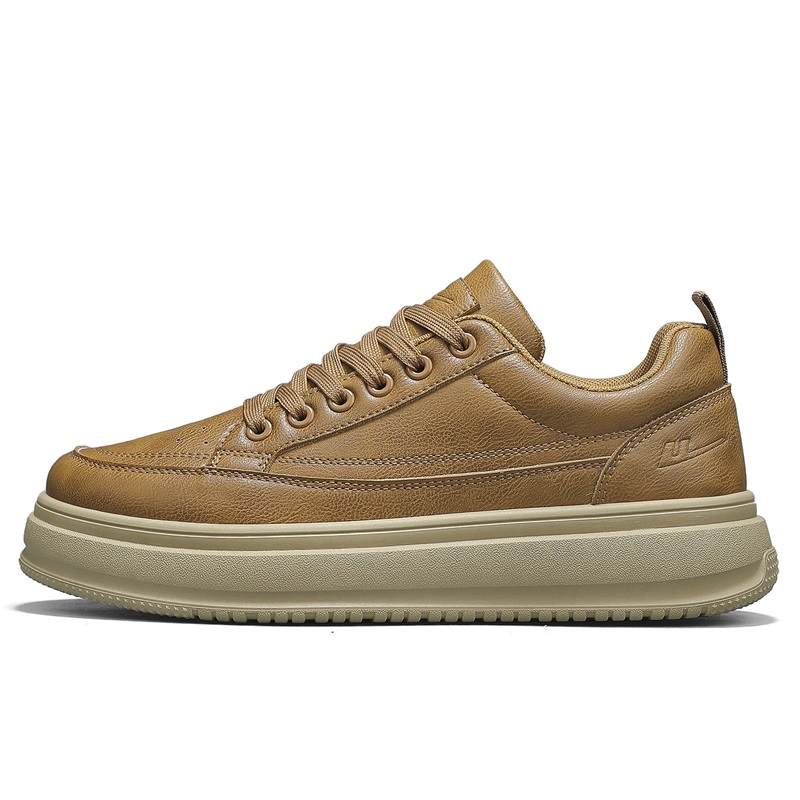 Warrior Coverage Slip Resistant Abrasion Resistant Balance Support Low top Skateboard Shoes Men's Earth Yellow