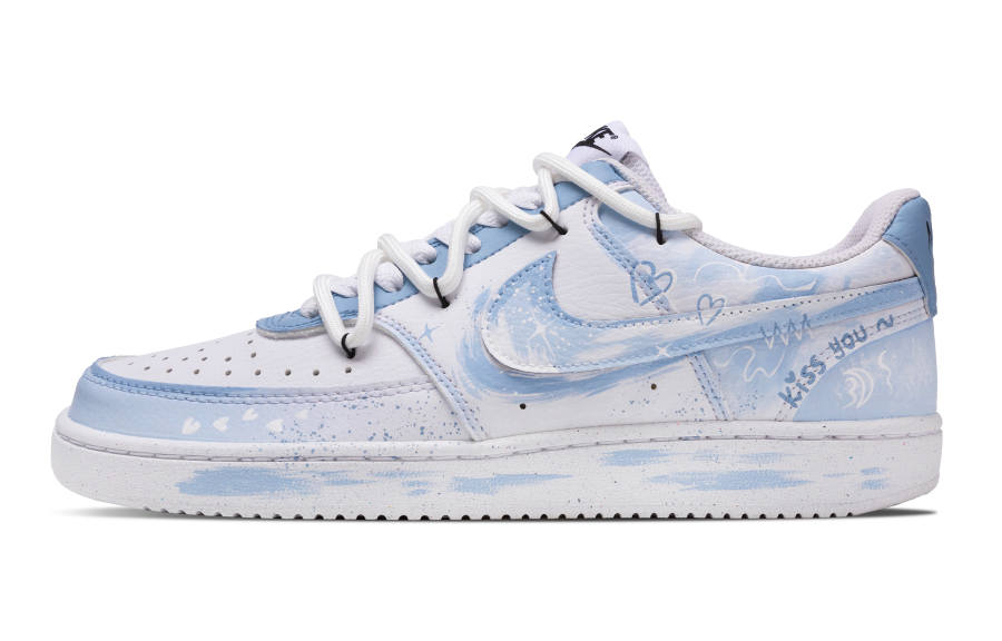 Nike Nike Court Vision 1 Star Streaked Love Slip Resistant Abrasion Resistant Slip Resistant Abrasion Resistant Low top