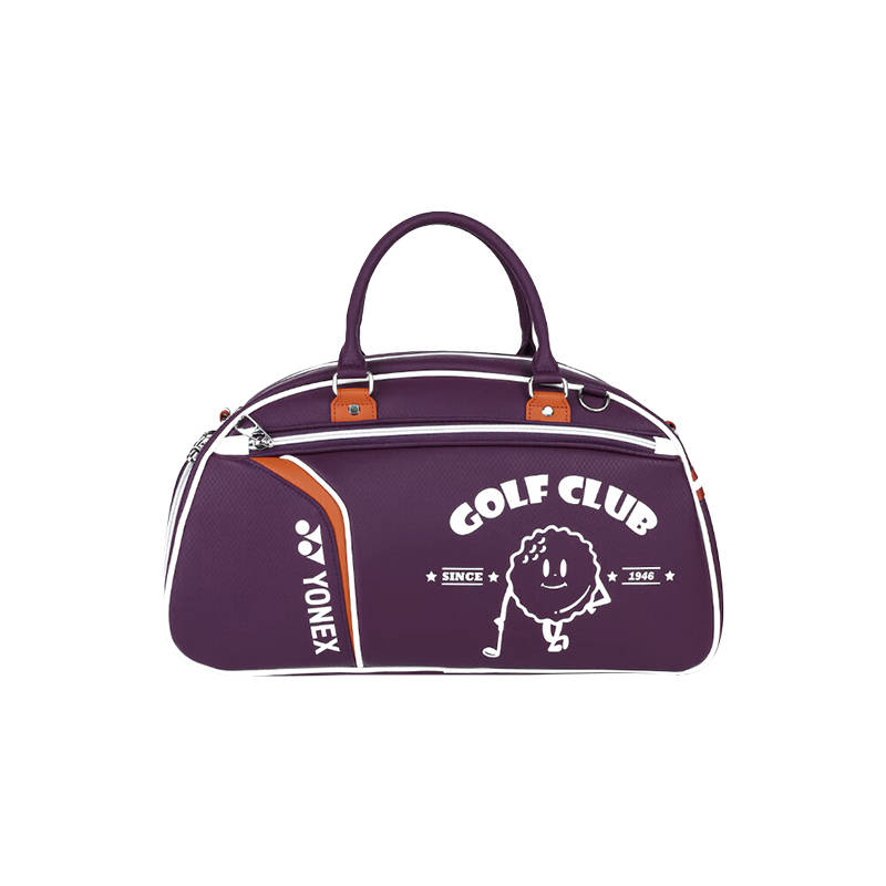 YONEX Synthetic Leather One Shoulder Handbag Unisex Dark Purple Red