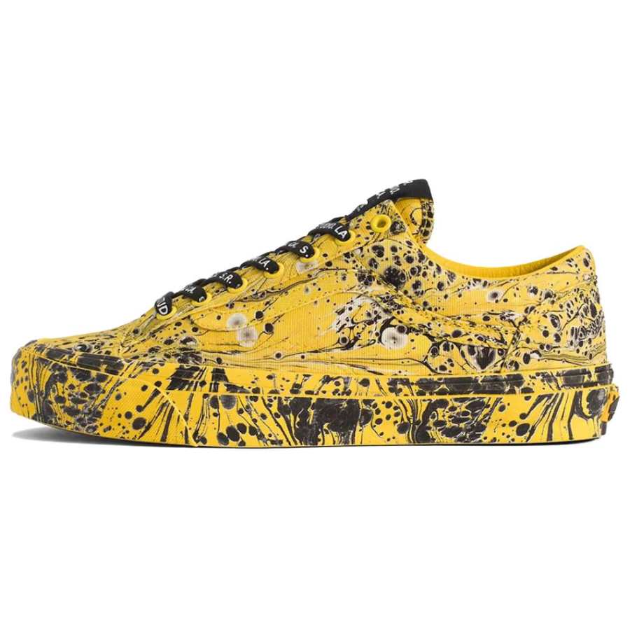 Vans Old Skool S.R. STUDIO. LA. CA. x Old Skool Vans 36 Vibram 'Cyber Yellow Marbled'