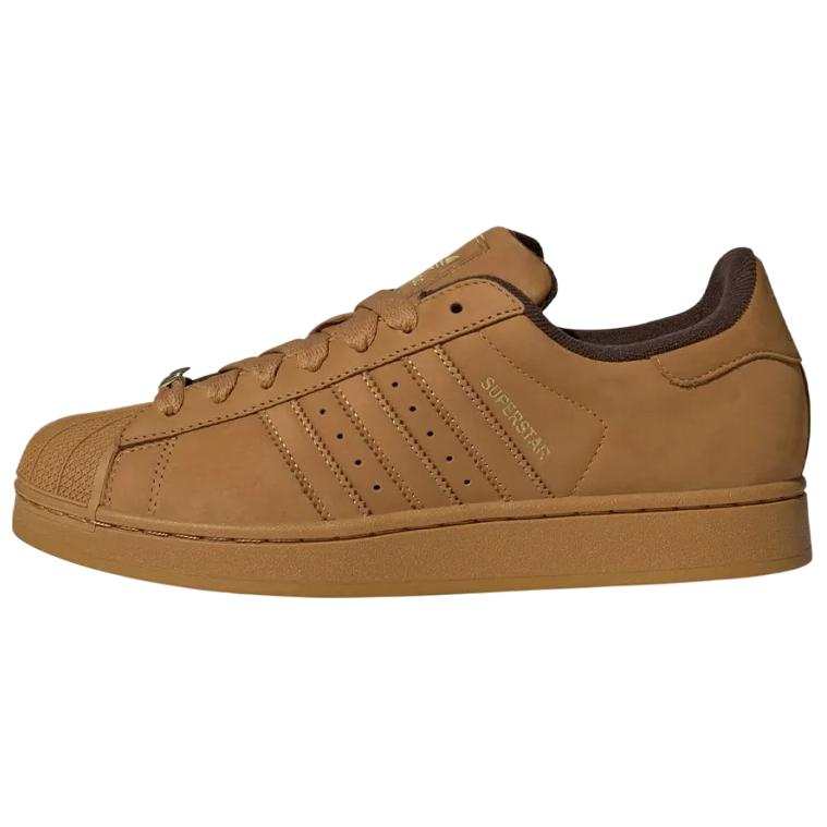 Adidas Originals Superstar 2 Skateboard Shoes Unisex Brown
