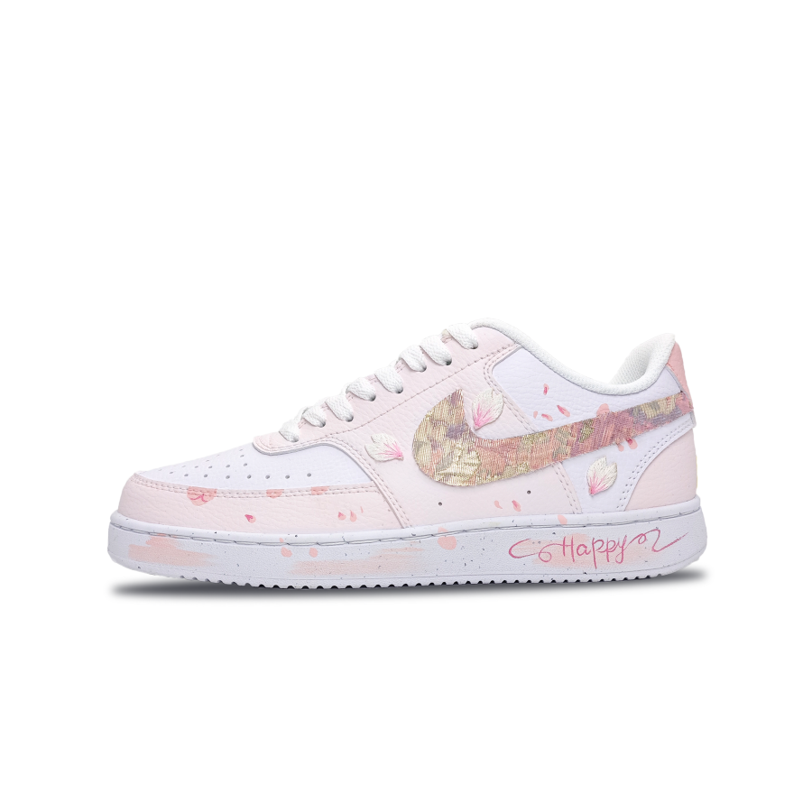 Nike Nike Court Vision 1 Cherry Blossom Slip Resistant Abrasion Resistant Slip Resistant Abrasion Resistant Low top