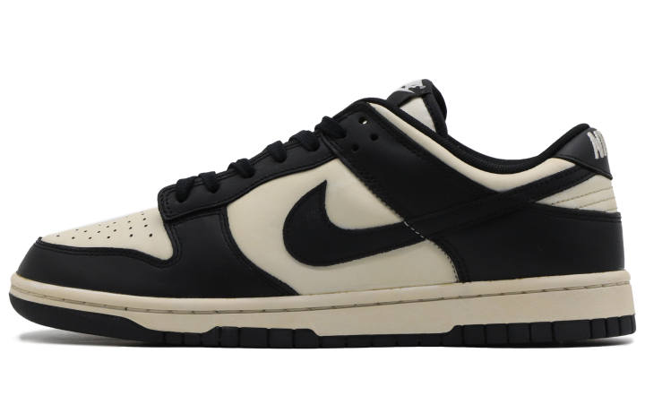 Nike Nike Dunk Low top Skateboard Shoes GS Black White Brown