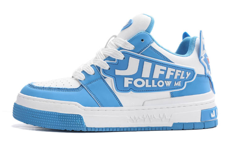 Jifffly Puffy Shoes Microfiber Leather Slip Resistant, Abrasion Resistant, Height Increasing Low top Skateboard Shoes