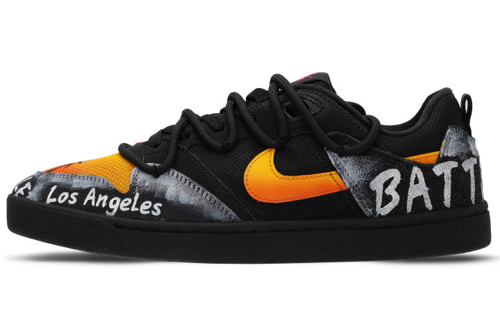 Nike Nike SB Alleyoop Low top Skateboard Shoes Men's Black White