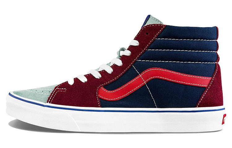 Vans SK8 HI MIX & MATCH Multi 'Red Blue' Women's