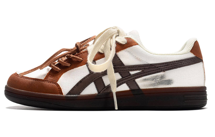 Onitsuka Tiger Advanti Non slip Lightweight Low top Skateboard Shoes Unisex Beige Brown