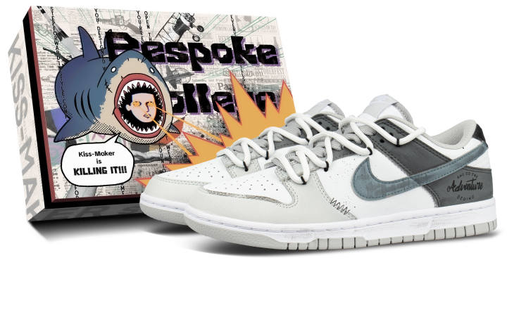 Nike Nike Dunk Low top Skateboard Shoes Unisex Gray
