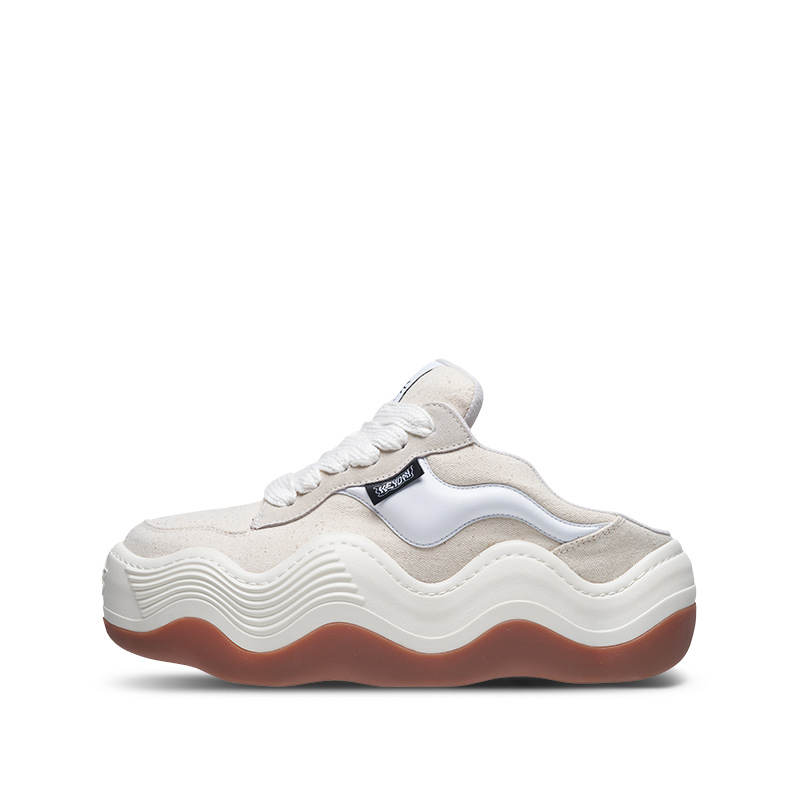 Heyday Low top Skateboard Shoes Unisex Ecru