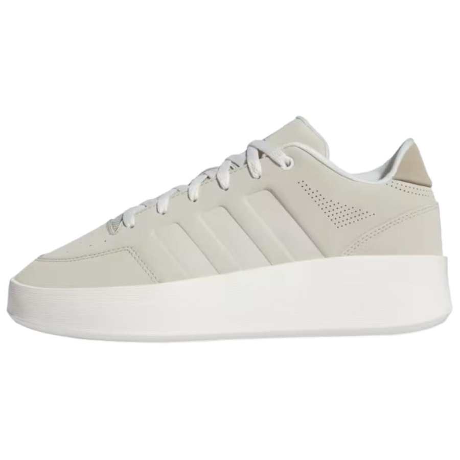 Adidas Adidas Slip Resistant Abrasion Resistant Slip Resistant Abrasion Resistant Low top Skateboard Shoes Unisex White Khaki