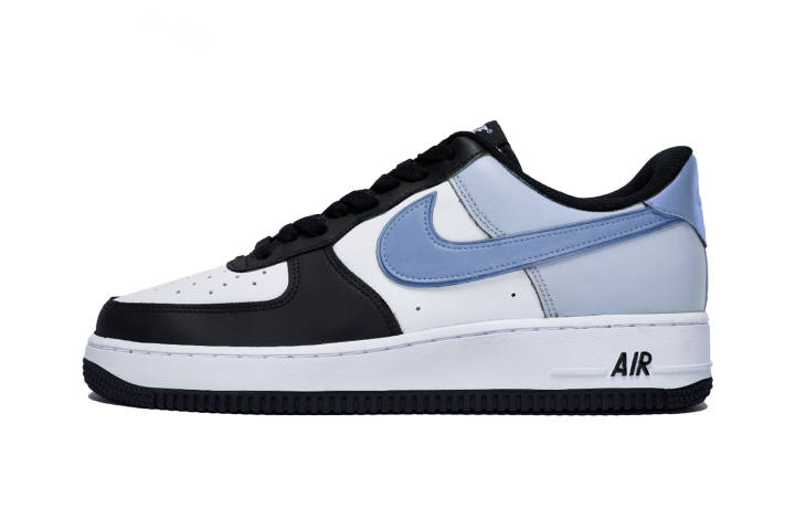 Nike Nike Air Force 1 Low top Skateboard Shoes Men's White Blue