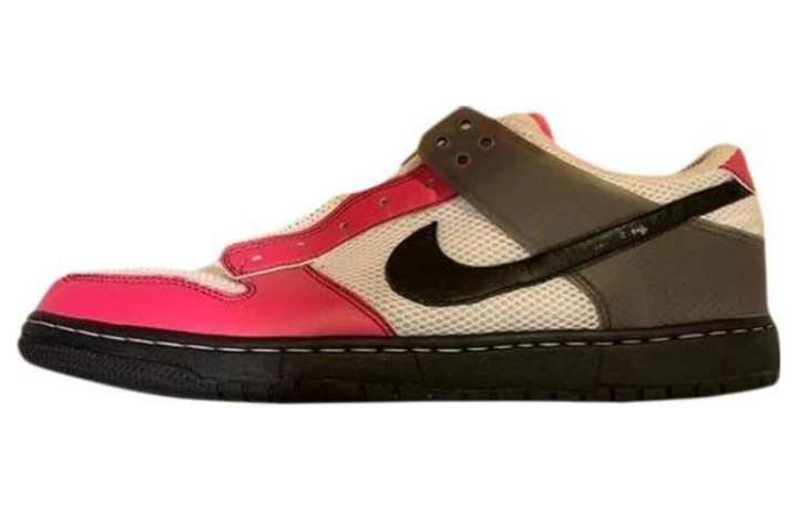Nike Nike Air Zoom Dunkesto Coverage Slip Resistant Low top Skateboard Shoes Unisex Brown
