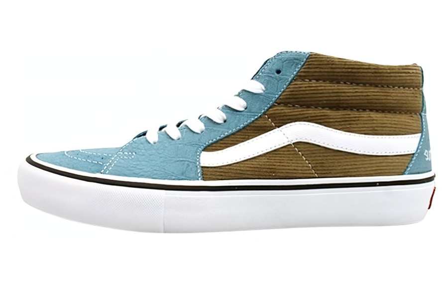 Vans Sk8 Mid Supreme x Sk8 Mid Vans Pro 'Corduroy Croc'