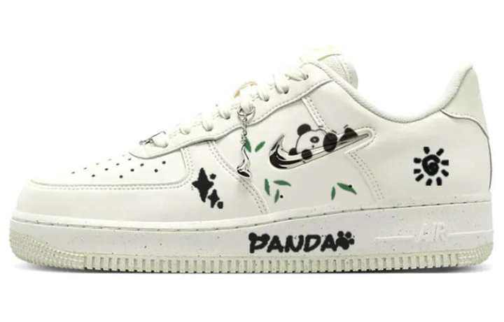 Nike Nike Air Force 1 Low Starlight Dots, Stars Panda Slip Resistant Abrasion Resistant Low top Skateboard Shoes Women's