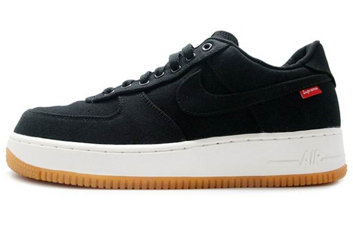Nike Nike Air Force 1 Low Supreme Black