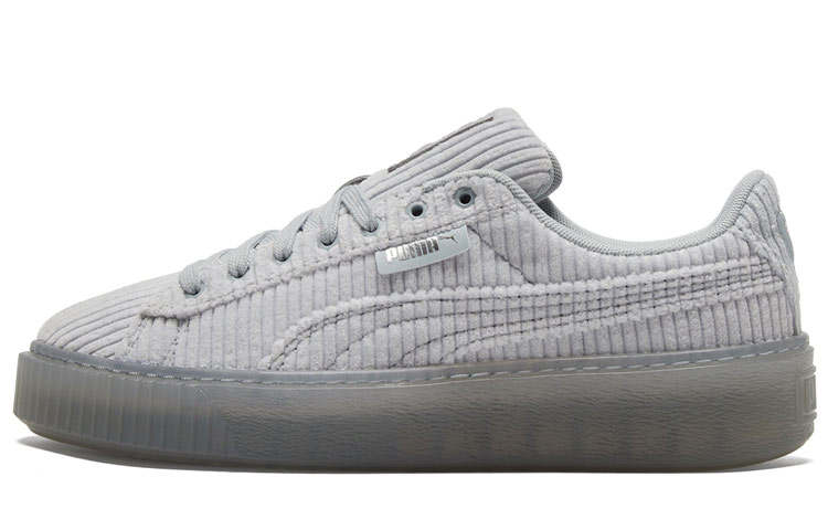PUMA PUMA Basket Platform Strap 'Grey' Women's