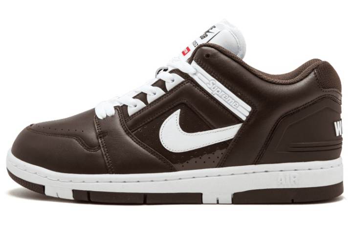 Nike Nike Sb Air Force 2 Low Supreme Brown