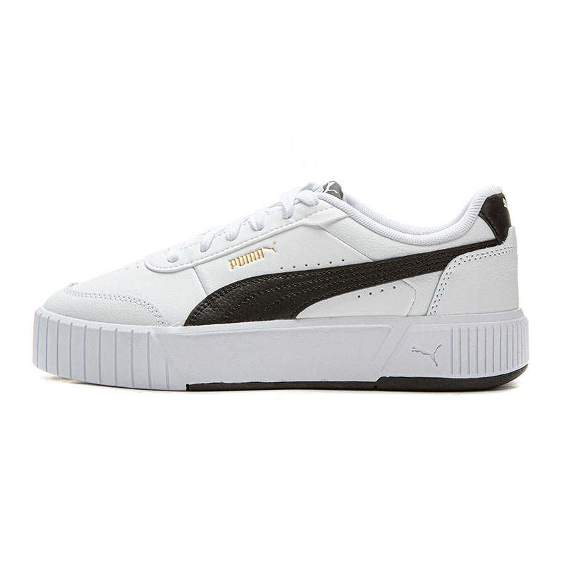 PUMA Carina Mia Abrasion Resistant Low top Skateboard Shoes Women's White