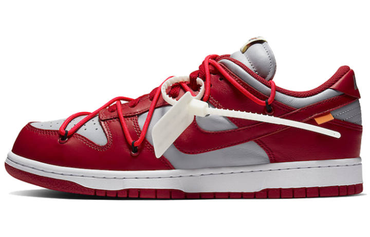 Nike Nike Dunk Low Off White University Red