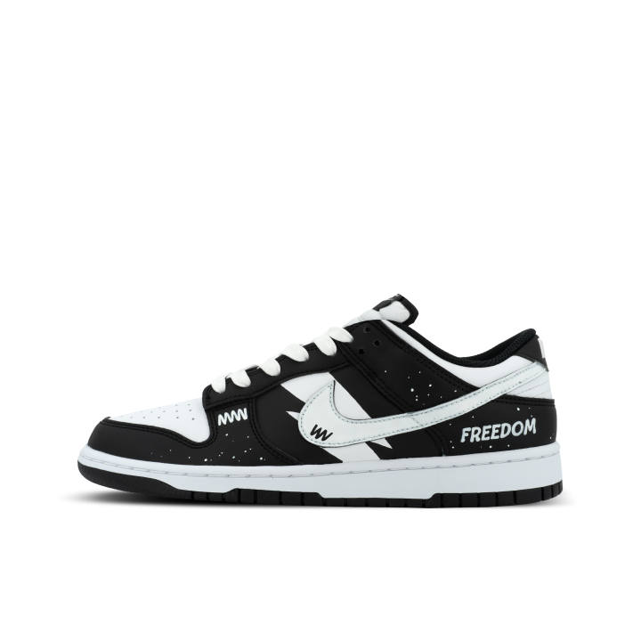 Nike Nike Dunk Gorilla Jester XJDD Freestyle Rider Low top Skateboard Shoes Unisex Black White Gray