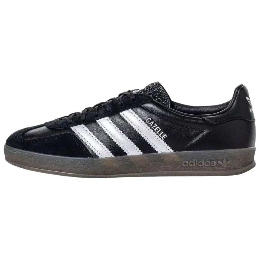 Adidas Originals GAZELLE INDOOR Abrasion Resistant Low top Skateboard Shoes Men's Black