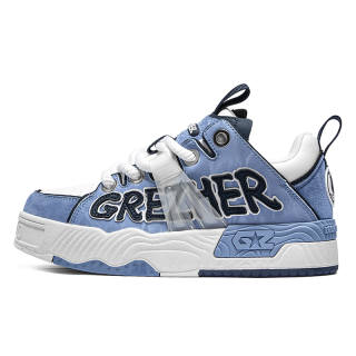 GREZHER Slip Resistant Abrasion Resistant Low top Skateboard Shoes Unisex