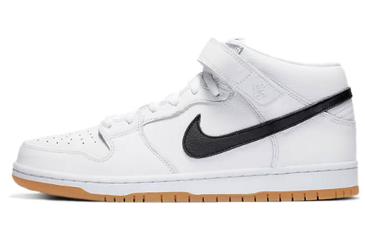 Nike Nike Sb Dunk Mid Orange Label White