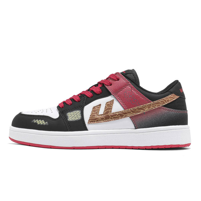 Warrior Quality Men's Shoes Chinese Style Design Fashion Trend Slip Resistant Waterproof Lightweight Height Increasing