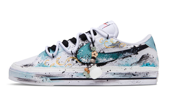 Nike Nike Court Legacy Low top Skateboard Shoes Men's Cyan