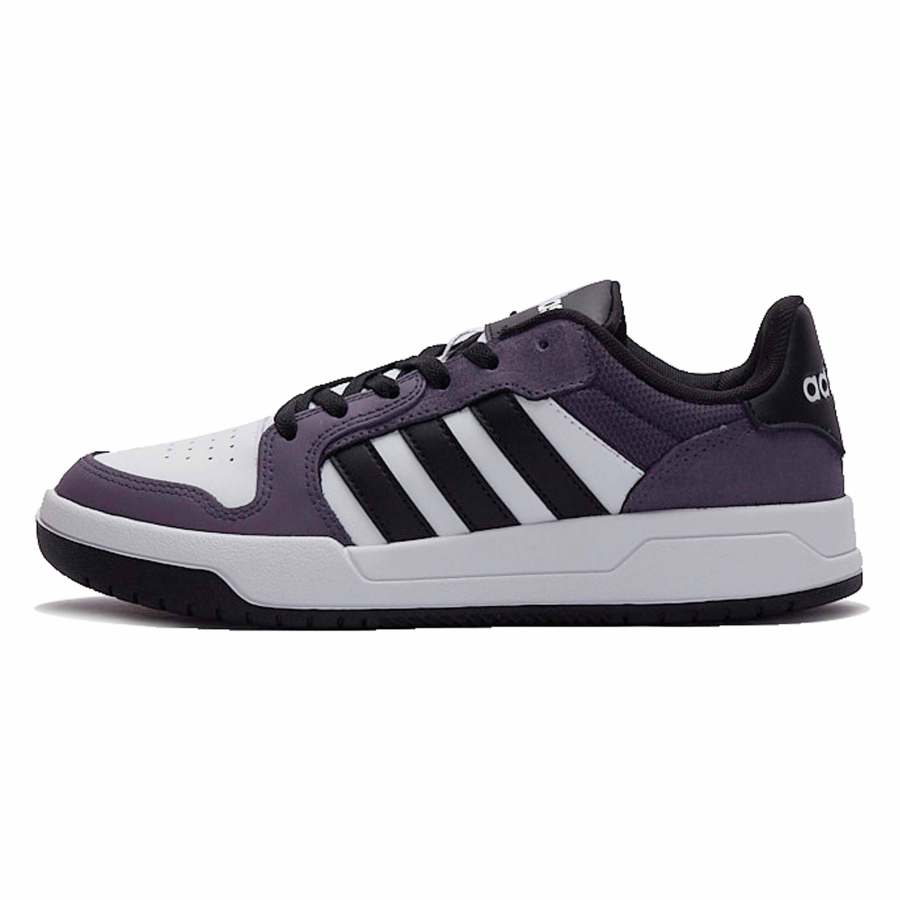 Adidas Neo Entrap Bubble Jellyfish, Volcano Smoky Purple Low top Skateboard Shoes Unisex White Black Purple