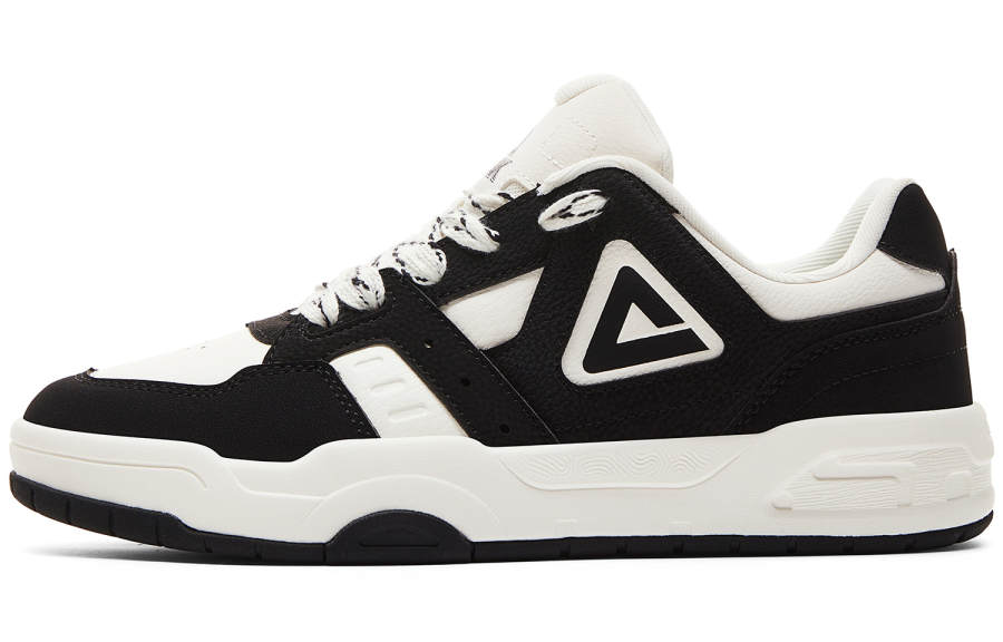PEAK Taichi, Star Enlightenment Cushioning Coverage Slip Resistant Low top Trendy Culture Shoes Women's Black Ivory