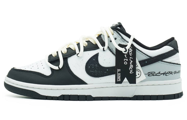 Nike Nike Dunk Low top Skateboard Shoes GS Black