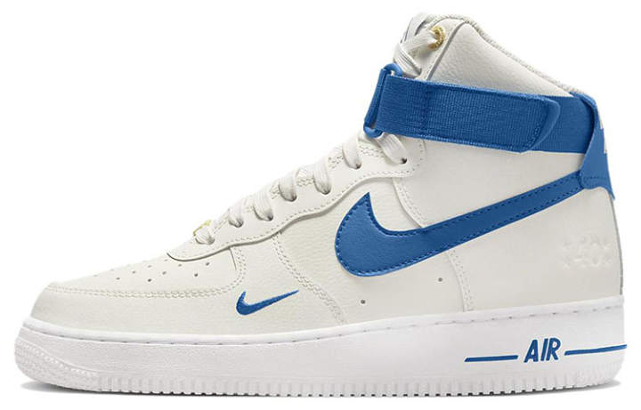 Nike Nike Air Force 1 Se 40 Anniversary High top Skateboard Shoes Women's White Blue