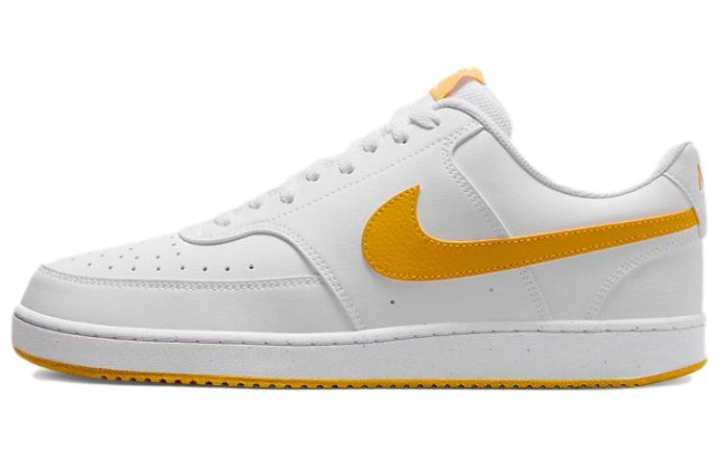 Nike Nike Court Vision Low top Skateboard Shoes Men's White Orange
