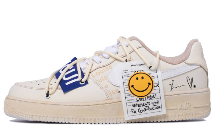 Nike Nike Air Force 1 '07 Leather Slip Resistant Abrasion Resistant Slip Resistant Abrasion Resistant Low top