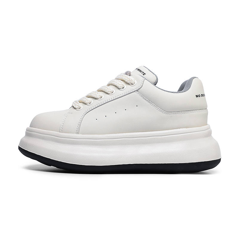 OUBT Fashion Versatile, White Sneakers Breathable And Slip Resistant Breathable And Slip Resistant Low top