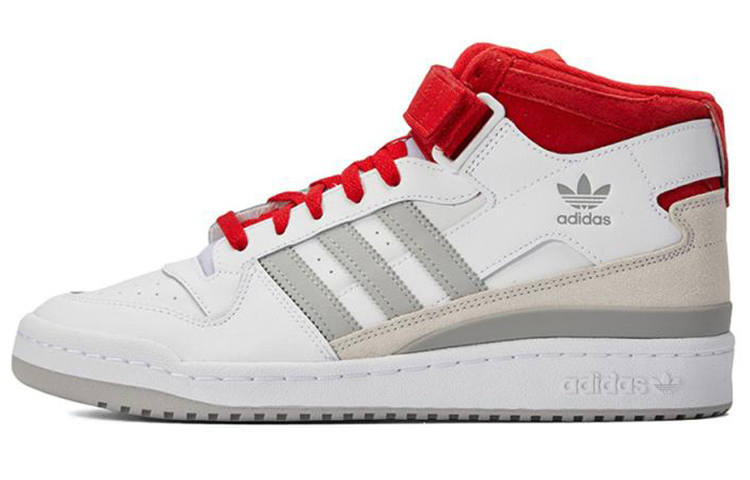 Adidas Originals Forum Adidas Originals Mid 'White Scarlet'