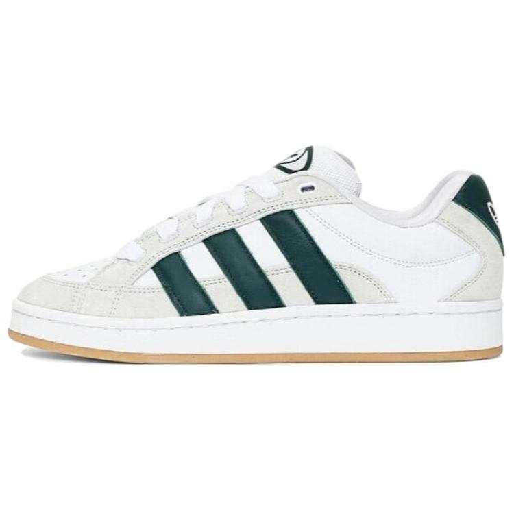 Adidas Originals CAMPUS 00s Leather, Suede Low top Skateboard Shoes Unisex White Gray
