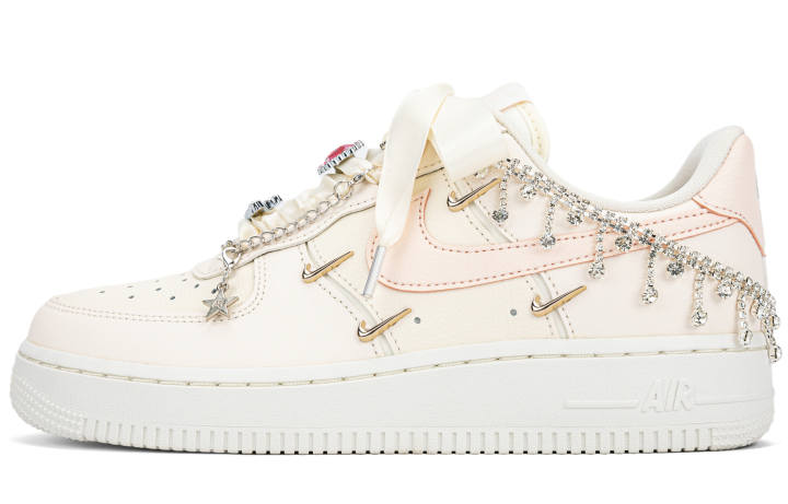Nike Nike Air Force 1 Low top Skateboard Shoes Women's White