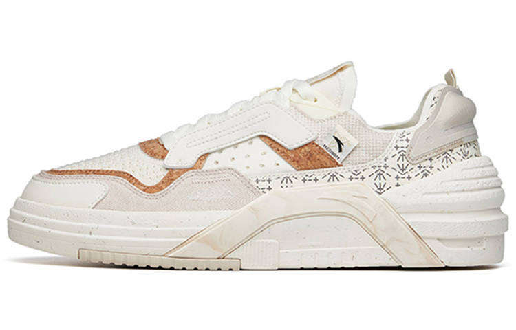 Anta A Dao PRO Low top Skateboard Shoes Men's White Brown