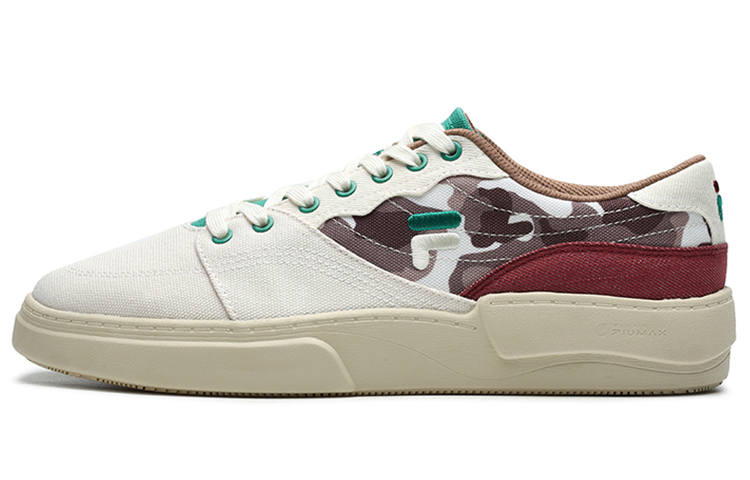 FILA FUSION Lifestyle Skate Shoes 'White Brown'