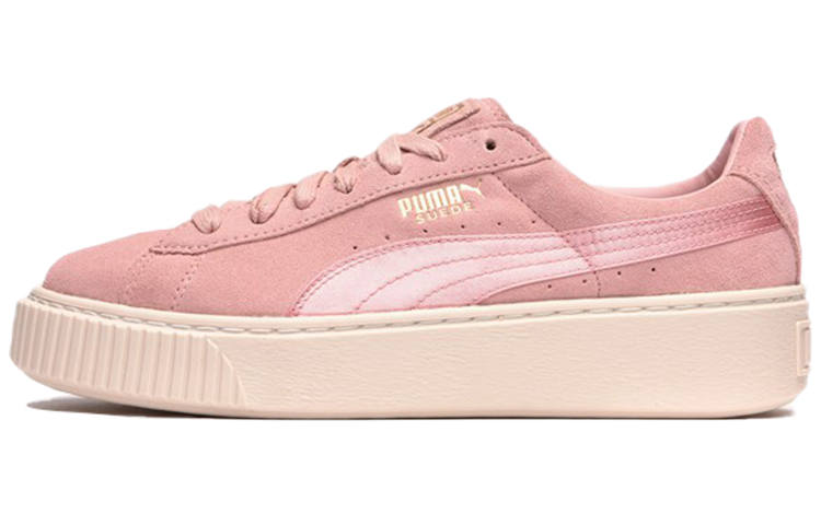 PUMA PUMA Suede Platform Satin 'Pink' Women's