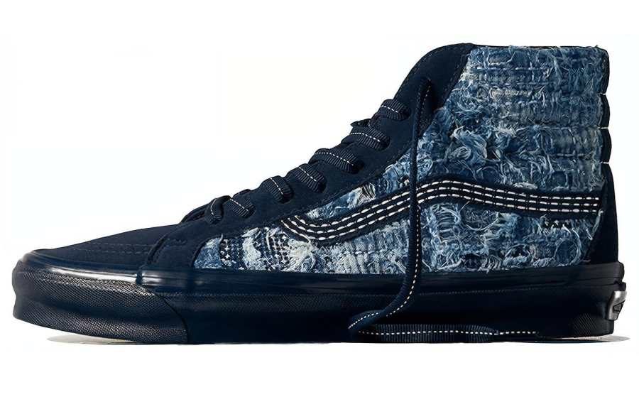 Vans Sk8 Fdmtl x Sk8 Og Vans-Hi Lx 'Distressed Indigo'